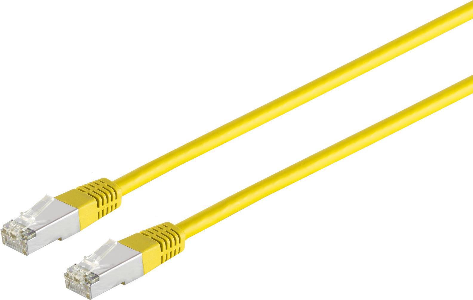 S-CONN maximum connectivity Netzwerkkabel-Patchkabel, cat. 5e, SF/UTP, gelb, 25,0m (75227-Y)