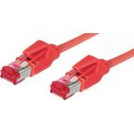 Patchkabel, Cat. 6, S/FTP, PiMF, halogenfrei, 600MHz, Hirose-Stecker, rot, 5m, Good Connections® (8066-105R)