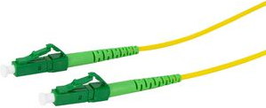 LogiLink LWL Patchkabel, 2x LC-Simplex, OS2, 20 m, gelb LC-Simplex Stecker (FPSLC20)