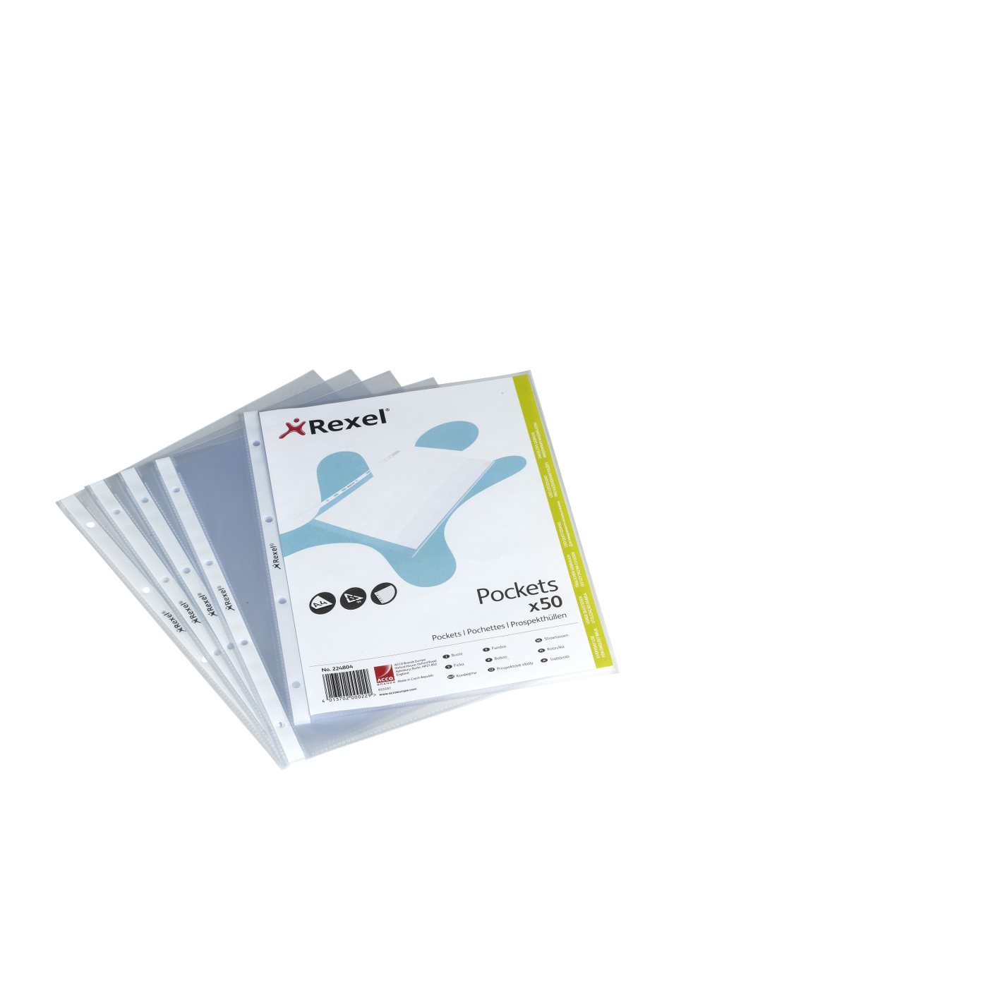 Rexel 224804 A4 Prospekthülle Polypropylen (PP) Klar