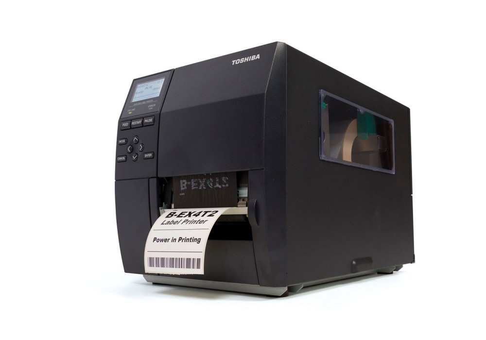Toshiba TEC B-EX4T2-TS12-QM-R Etikettendrucker Thermodirekt/Thermotransfer 300 dpi Schwarz