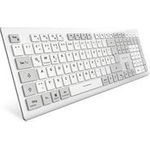 Sharkoon OfficePal K30W weiss DE-Layout Rubberdome (4044951042340)