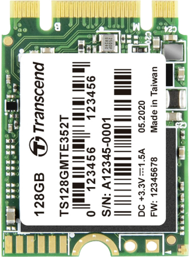 Transcend TS128GMTE352T Internes Solid State Drive (TS128GMTE352T)