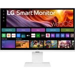 LG 32U850SA-W 4K UHD Smart Monitor 80 cm (32") 4K UHD (3840 x 2160), IPS-Panel, 400 cd/m², 5 ms, 60 Hz, HDMI, USB-C, USB-A, WebOS (32U850SA-W.AEU)