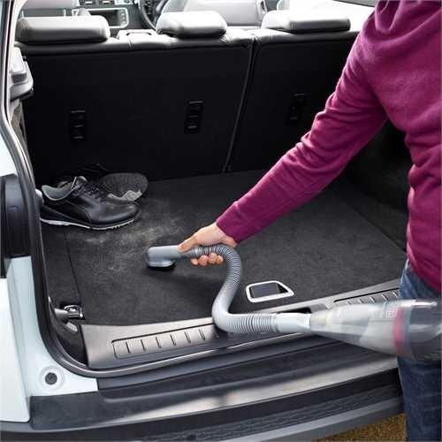 Black & Decker NVB12AVA-XJ Auto-Handstaubsauger 12 V 9 AW Grau, Rot