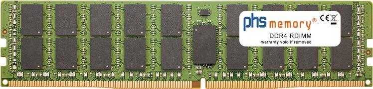 PHS-memory 64GB RAM Speicher kompatibel mit Dell PowerEdge R740xd2 DDR4 RDIMM 3DS 2666MHz PC4-2666V-