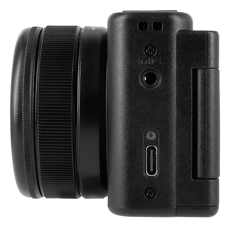 Yashica City 100 Kompaktkamera 72 MP CMOS 5K Video 3x Optischer Zoom Schwarz