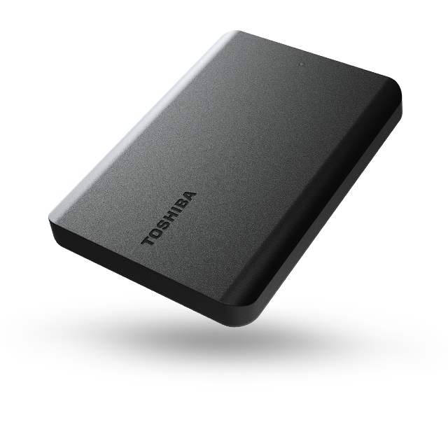Toshiba Canvio Basics 2 TB USB 3.2 Gen 1 Mattschwarz