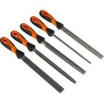 Bahco 1-477-08-2-2 Feilensatz, ergo, 5-tlg, 200 mm, Hieb 2 1 Set (1-477-08-2-2)