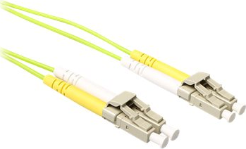 ACT 1 meter LSZH Multimode 50/125 OM5 fiber patch cable duplex with LC connectors. (RL5801)