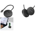 LogiLink USB 3.2 Gen 2 Festplatten Docking Station, schwarz unterstützt M.2 NVMe (PCIe) & SATA (NGFF) SSDs bis 8 TB, - 1 Stück (QP0032)