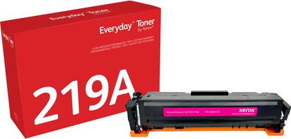 XEROX EVERYDAY MAGENTA TONER REPLACES HP 219A W2193A STANDARD CAPACITY (006R05153)