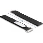 Delock Kabelbinder Klettverschluss, mit Schlaufe und Beschriftungsfeld (19608)