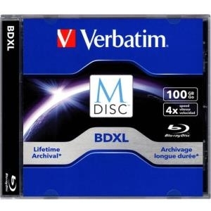 M-DISC BD-R XL 100GB/1-4x Jewelcase (1 Disc) (43833)