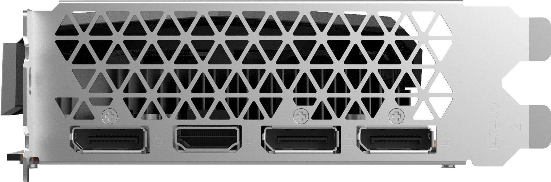 ZOTAC GAMING GeForce RTX 3050 6 GB GDDR6 Solo Grafikkarte Schwarz