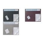 DURABLE Schreibunterlage mit Jahreskalender, schwarz mit reflexfreier Abdeckung, rutschfest (7204-01)