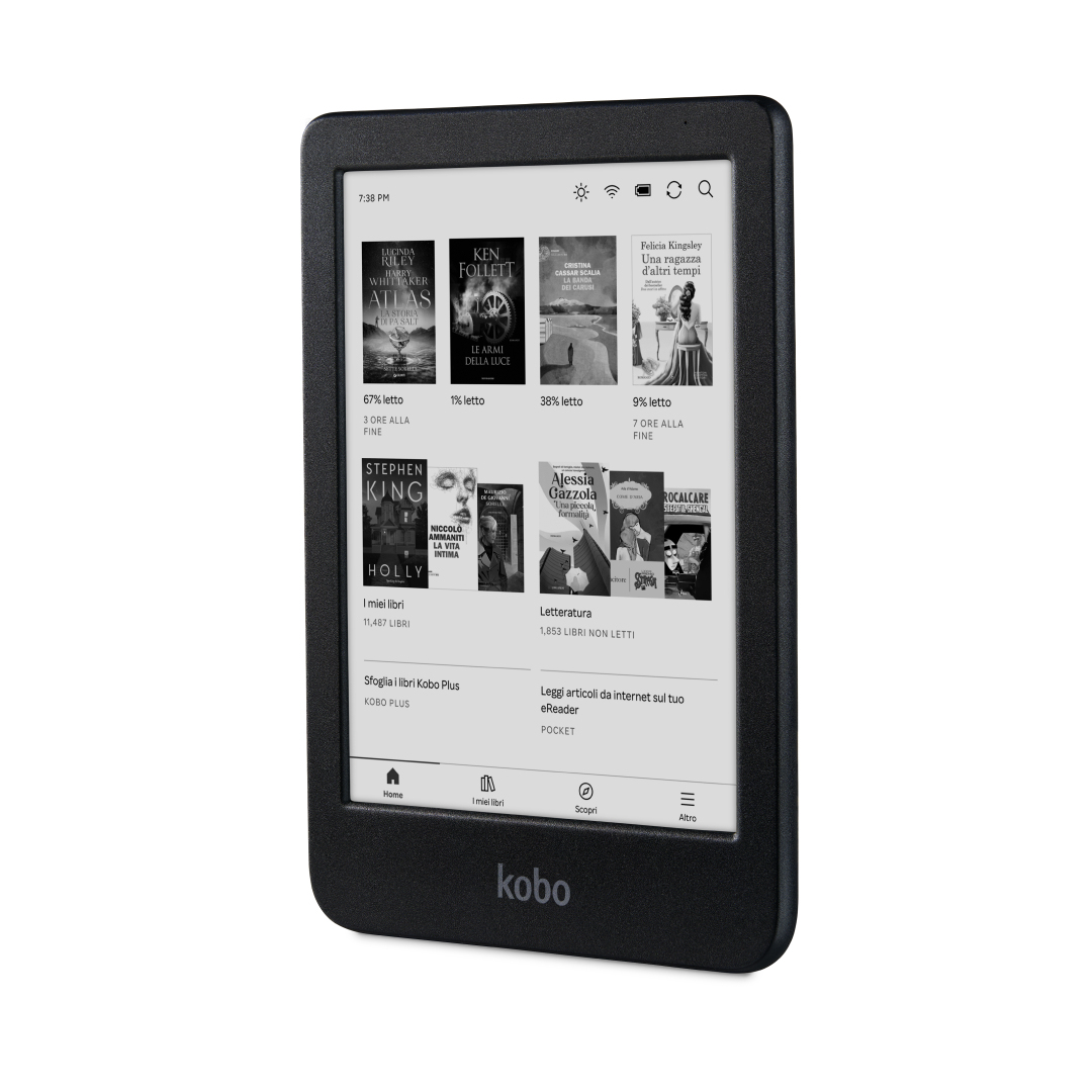 Kobo Clara BW - eBook-Reader - 6" E Ink Carta 1300 - 16 GB - Schwarz