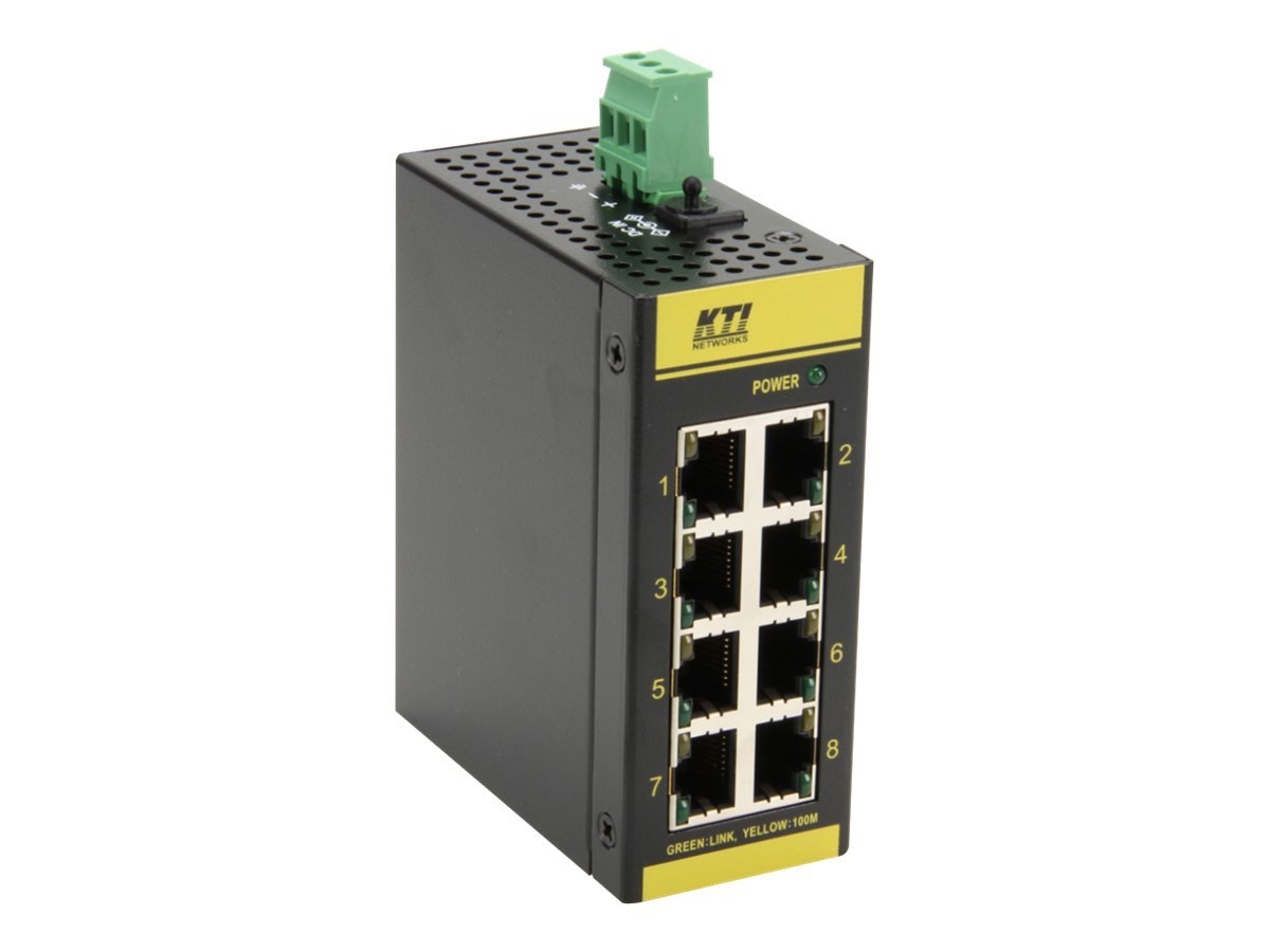 KTI KFS-0840 Unmanaged Fast Ethernet Switch 8x 10/100 RJ-45