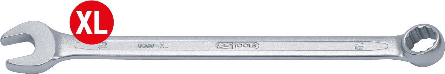 KS TOOLS CLASSIC XL Ringmaulschlüssel abgewinkelt,18mm (517.1518)