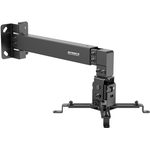 SpeaKa Professional SP-PWM-100 Beamer-Wandhalterung Drehbar Wandabstand (max.): 600 mm Schwarz (SP-10529540)