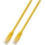 EFB-Elektronik RJ45 Patchkabel Cat.5e U/UTP PVC CCA gelb 3m Hersteller: EFB Elektronik (K8095.3)