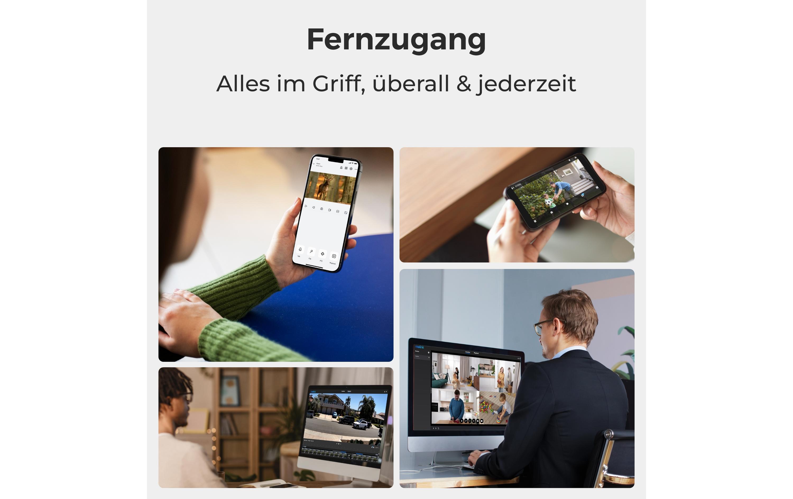 Reolink Argus B360 3840 x 2160 Pixel Netzwerkkamera Weiß