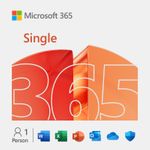 Microsoft 365 Single (Office-Apps inkl. Copilot-KI und 1TB Cloudspeicher) | Download & Produktschlüssel (EP2-32306)