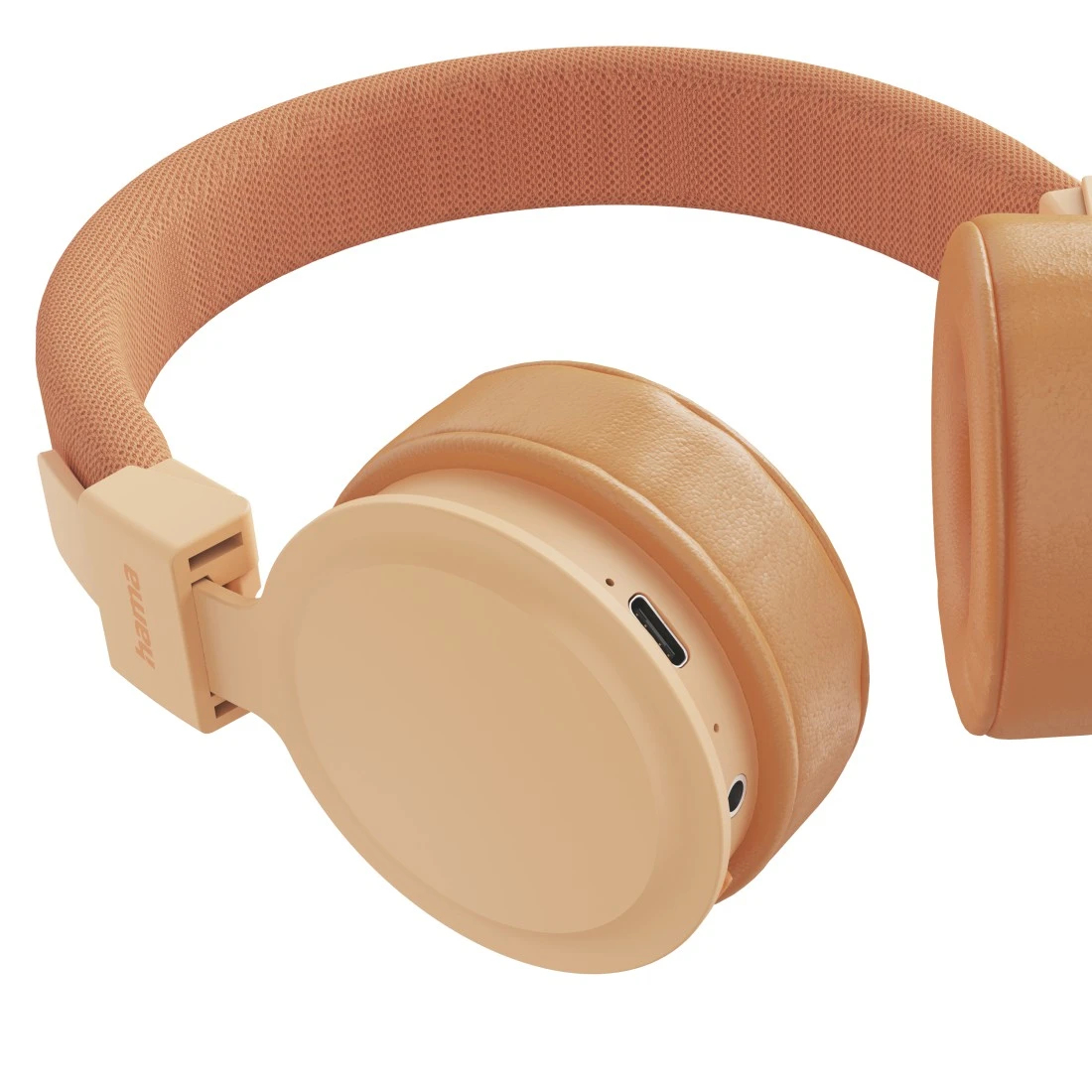 Hama Freedom Lit III Bluetooth On-Ear Kopfhörer, faltbar, mit Mikrofon, USB Typ-C, Orange