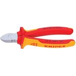 Knipex 70 26 160 VDE Seitenschneider mit Facette 160 mm