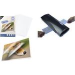 kangaro Laminierfolientasche, DIN A4, glänzend, 250 mic 2 x 125 mic, Maße: 216 x 303 mm - 1 Stück (K-16009)