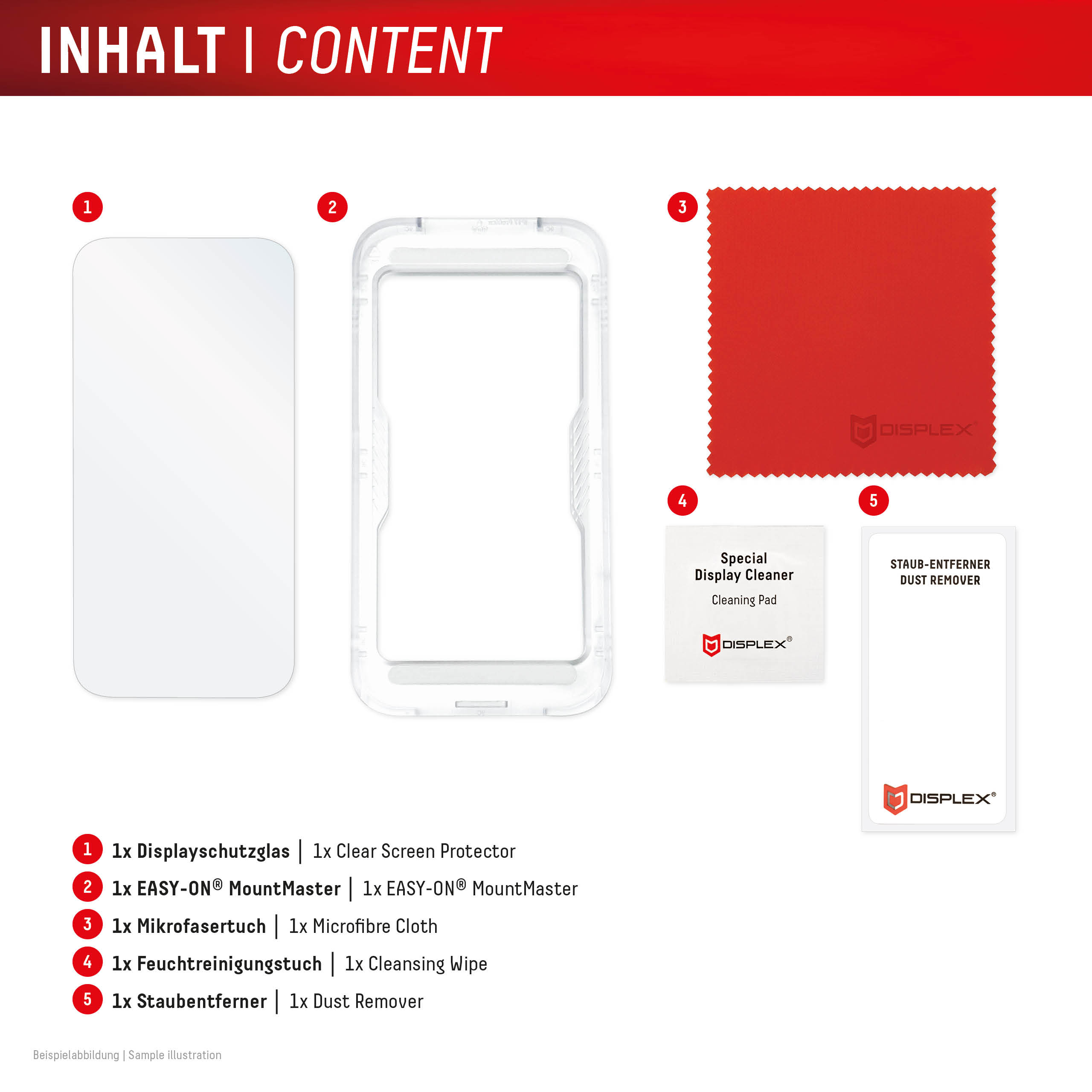 Displex Real Glass MM Displayschutzglas Samsung Galaxy A37 Transparent