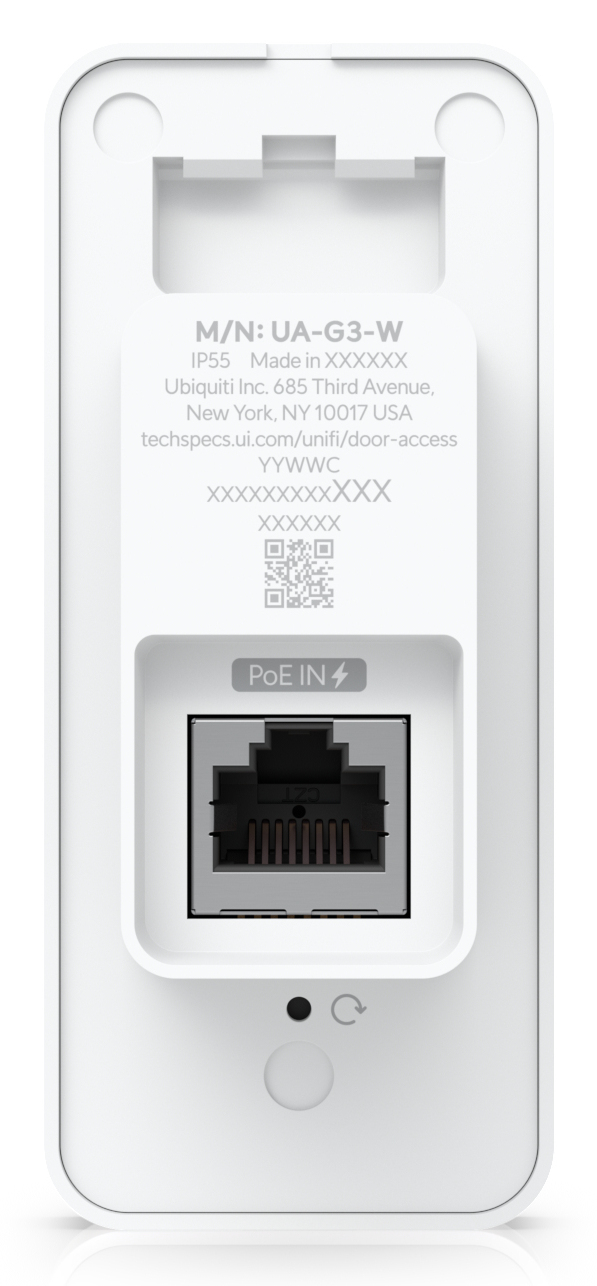 Ubiquiti UniFi G3 Reader Zutrittskontrollleser Bluetooth NFC weiß