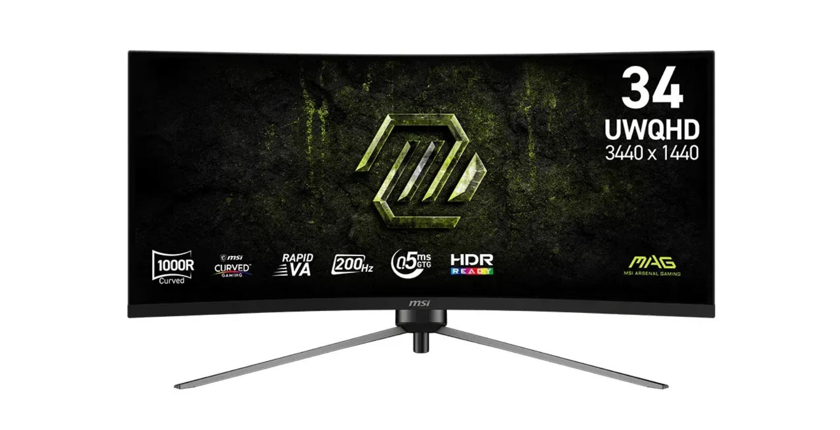 MSI MAG 345CQRF E20 86,36 UWQHD 16:9 VA DP HDMI (9S6-3DD14H-030)