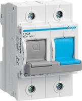 HAGER L75M Schalter-Sicherungs-Einheit,D0,1P+N,63A (L75M)