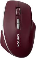 Canyon pel MW-21 BlueLED 7buttons Wireless Burgundy Raudona (CNS-CMSW21BR)