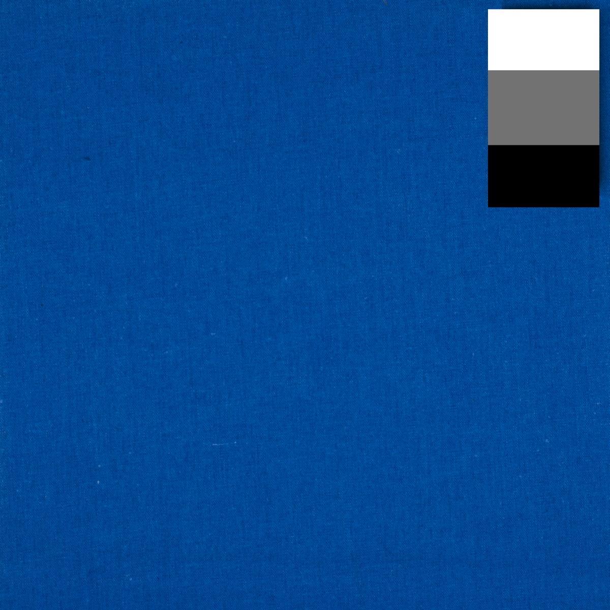 WALSER Walimex Stoffhintergrund 2,85x6m, blau 19494 (19494)