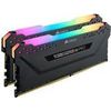 Corsair Vengeance RGB PRO - DDR4 - 16 GB: 2 x 8 GB - DIMM 288-PIN - 3600 MHz / PC4-28800 - CL18 - 1.35 V - ungepuffert - non-ECC - Schwarz (CMW16GX4M2C3600C18)