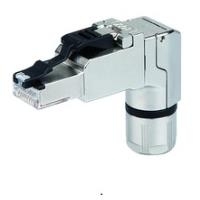 Telegärtner RJ45-Stecker gewinkelt, feldkonfektionierbar Stecker, gerade MFP8-4x90 T568A Cat.6A J00026A4000 1 St. (J00026A4000)