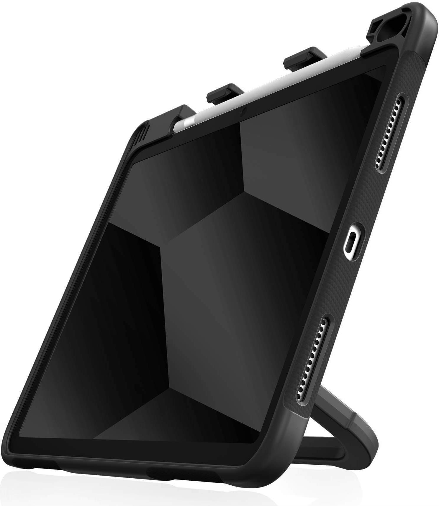 STM Dux Swivel Case | Apple iPad 10,9" (2022) | schwarz/transparent | bulk | STM-222-425KX-01 (STM-222-425KX-01)