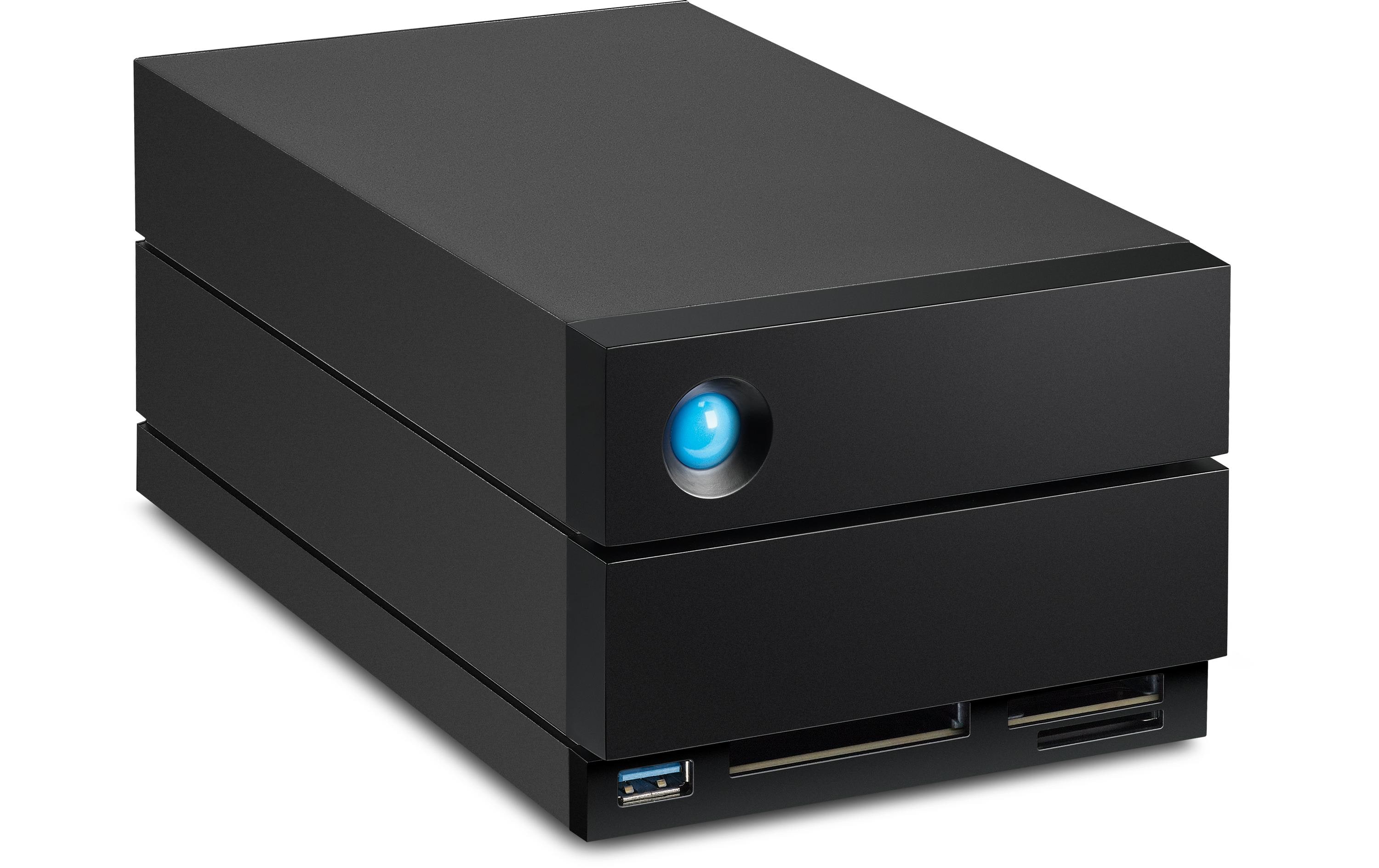 LaCie 2big Dock STLG40000400 40 TB Thunderbolt 4 Schwarz