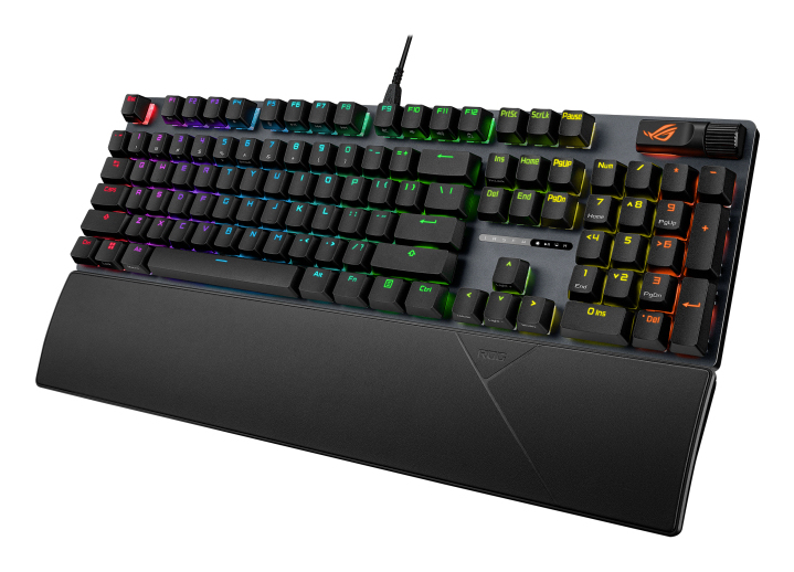 ASUS ROG Strix Scope II X Kabelgebundene Mechanische Gaming-Tastatur USB CH Schwarz