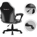 Gaming Stuhl für Kinder Huzaro HZ-Ranger 1.0 Grey Mesh, grau und schwarz (Ranger 1.0 Grey Mesh)