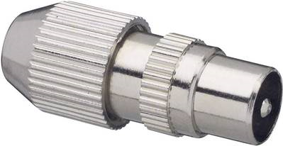 Renkforce Koax-Stecker-Metall Kabel-Durchmesser: 7 mm (0410323)