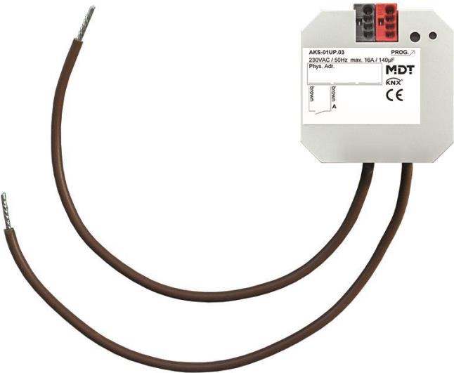 MDT technologies Schaltaktor 1-fach UP, 16 A, 230 V AC AKS-01UP.03 (AKS-01UP.03)