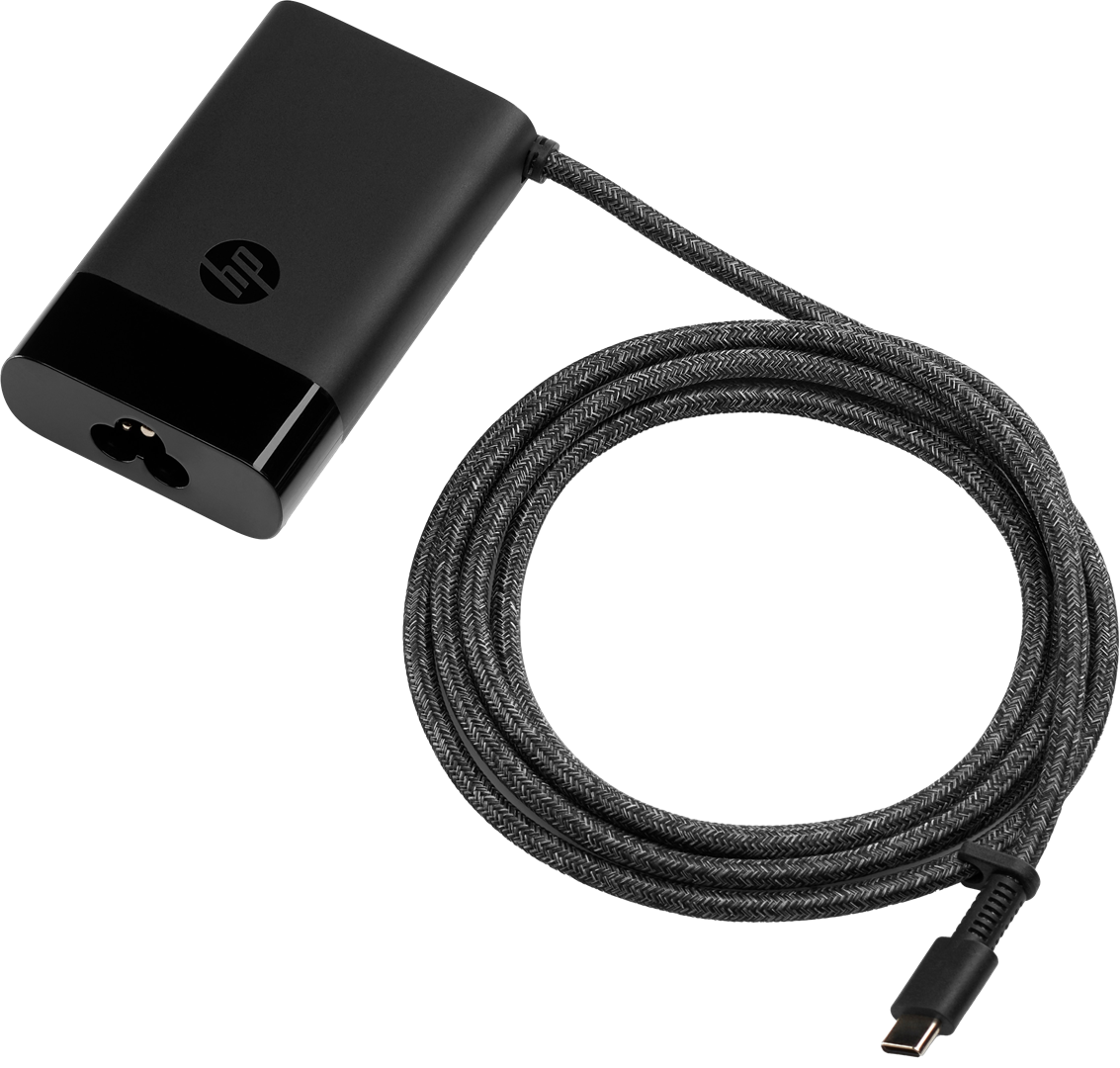 HP USB-C 65W Notebook-Netzteil Schwarz
