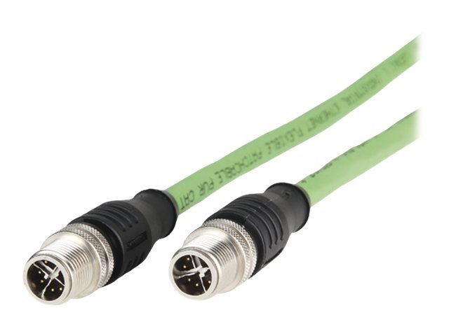 METZ CONNECT M12 2 m CAT 6a Grün