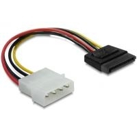 Delock Kabel Power SATA HDD > 4pin Stecker - gerade (60100)