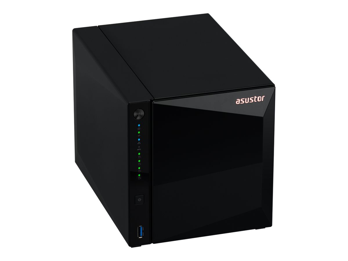 ASUSTOR Drivestor 4 Pro Gen2 AS3304T 4-Bay NAS-Server 2 GB RAM 2.5 Gigabit Ethernet Schwarz
