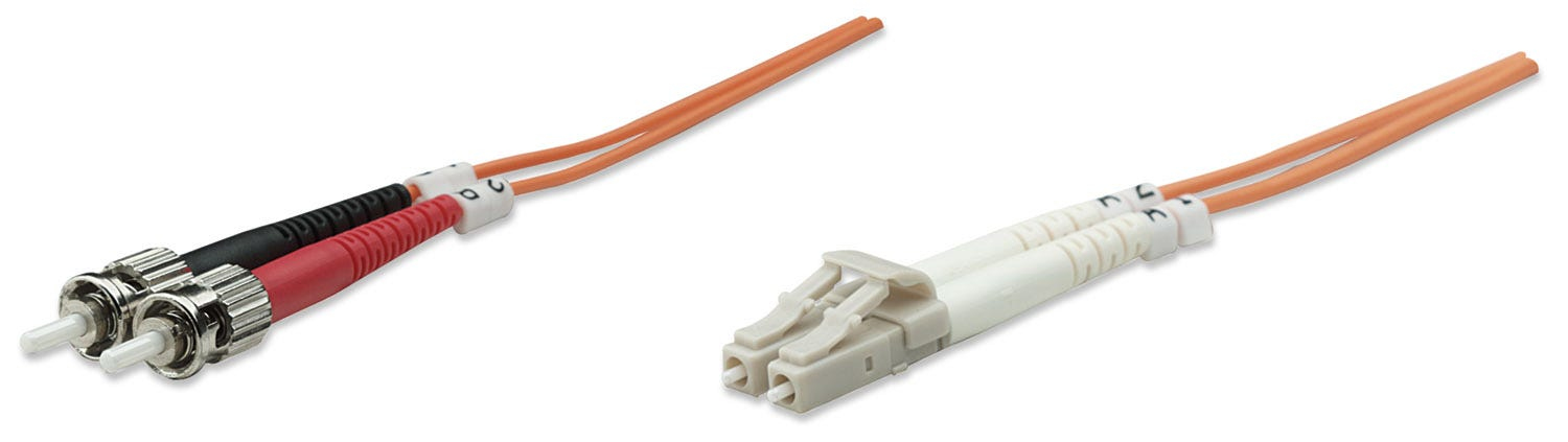 Intellinet OM1 LC/ST Glasfaser-Patchkabel 1 m Orange