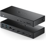 ALOGIC DUCMA3 Notebook-Dockingstation & Portreplikator Verkabelt USB 3.2 Gen 1 (3.1 Gen 1) Type-C Schwarz (DUCMA3)